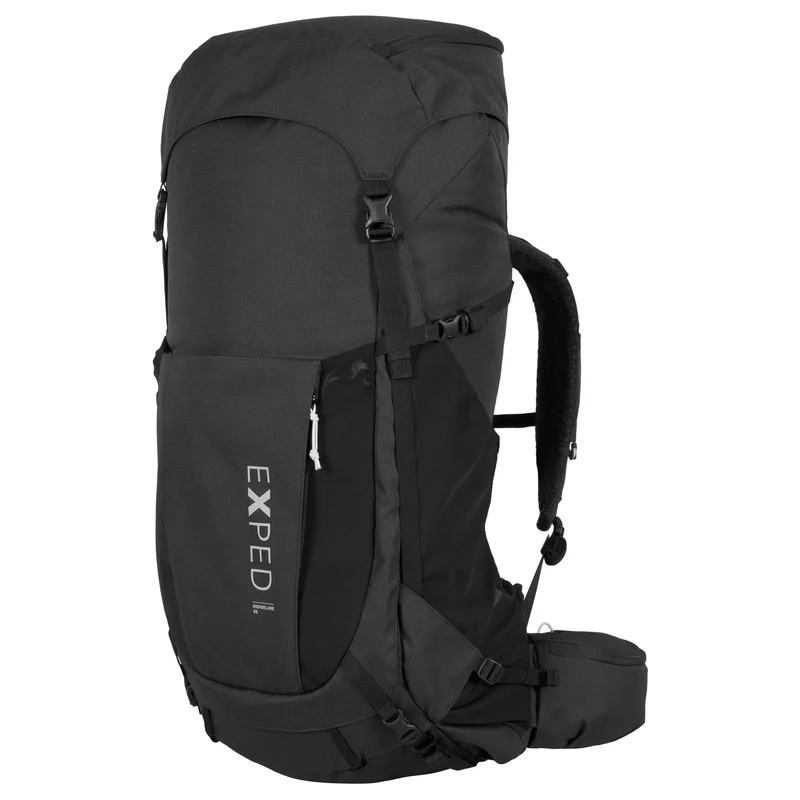 Exped Ridgeline 55 - Mochila de senderismo L/XL 80 cm (black)