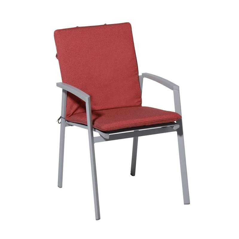 Madison stapelstoelkussen Outdoor Manchester red 97x49 cm