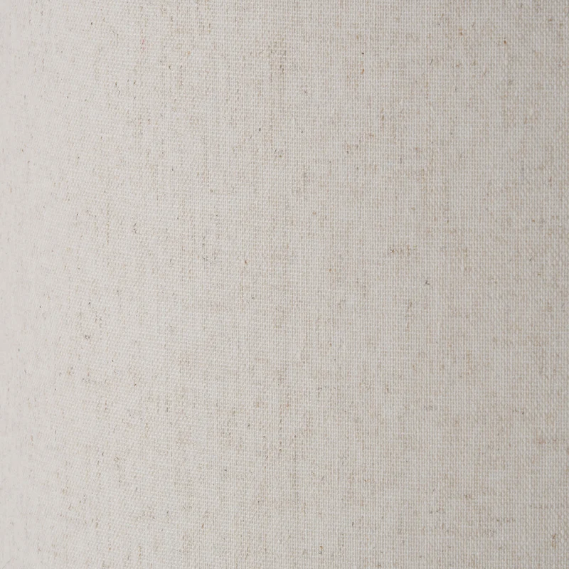 Laurel Olive Leaf Ceramic Table Lamp Base with Quinn 40cm Slubby Hopsack Cylinder Lampshade