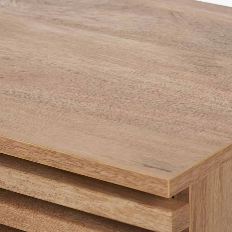 Larvik Natural Eucalyptus Wood 1 Drawer Unit
