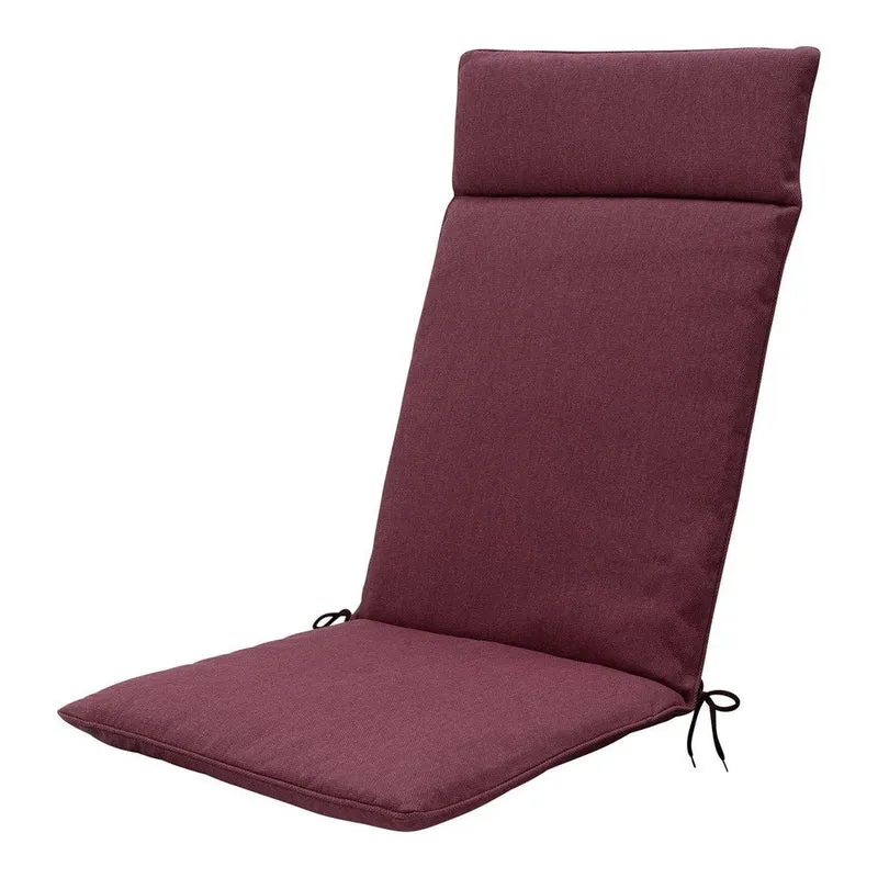 Madison universeel kussen hoge rug Bordeaux canvas eco+ 120x50 cm