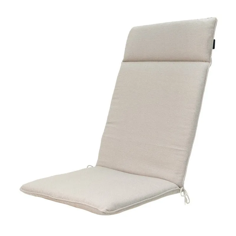 Madison universeel kussen hoge rug Outdoor WR Napels taupe 120x50 cm