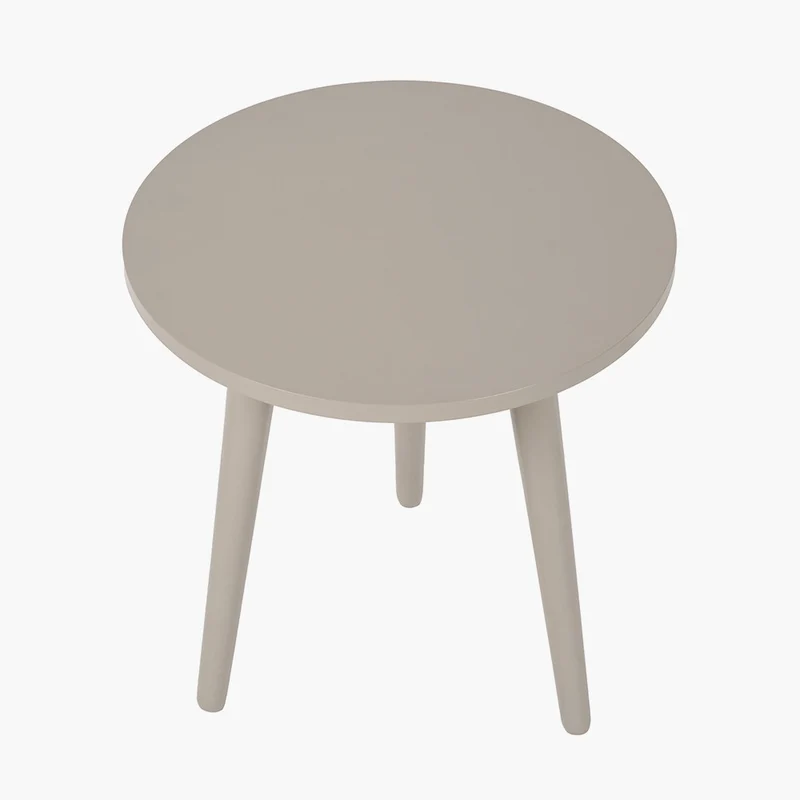Devonshire Putty Pine Wood Side Table