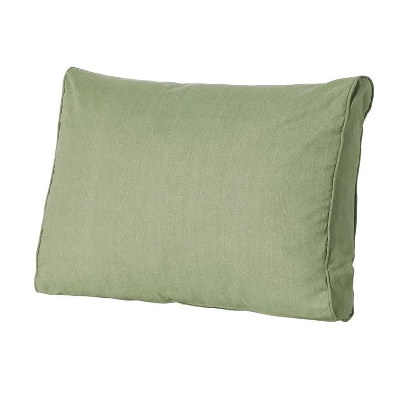 Madison lounge rugkussen Basic green 40x73 cm