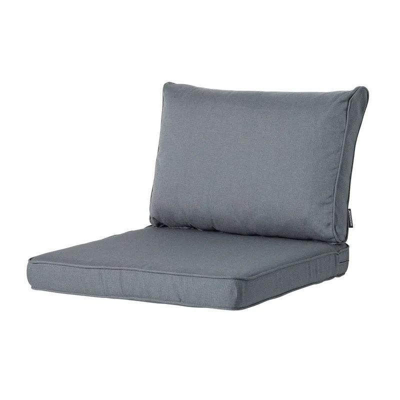 Madison lounge zitkussen Rib grey 60x60 cm