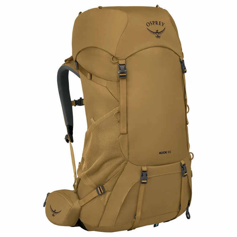 Osprey Rook 65 - Mochila de trekking 75 cm (histosol brown/rhino grey)