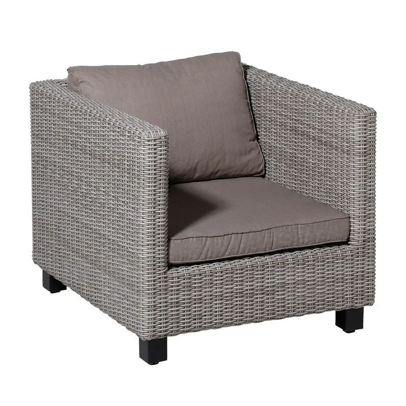 Madison lounge rugkussen Basic taupe 40x60 cm
