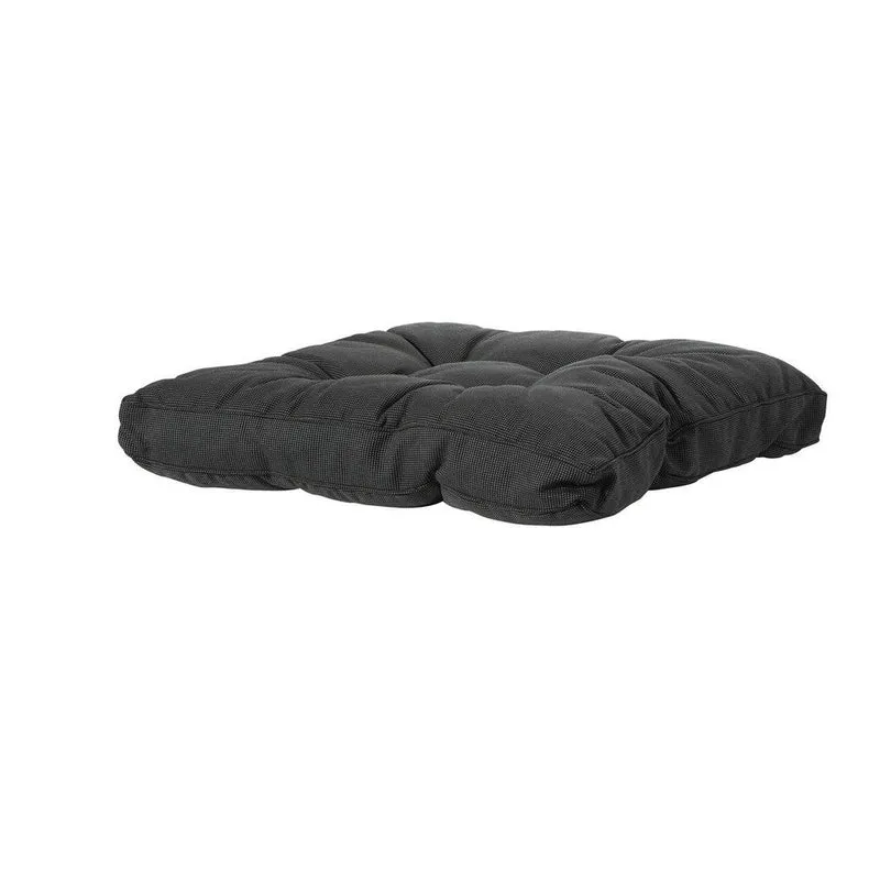 Madison Florance zitkussen Rib black 73x73 cm