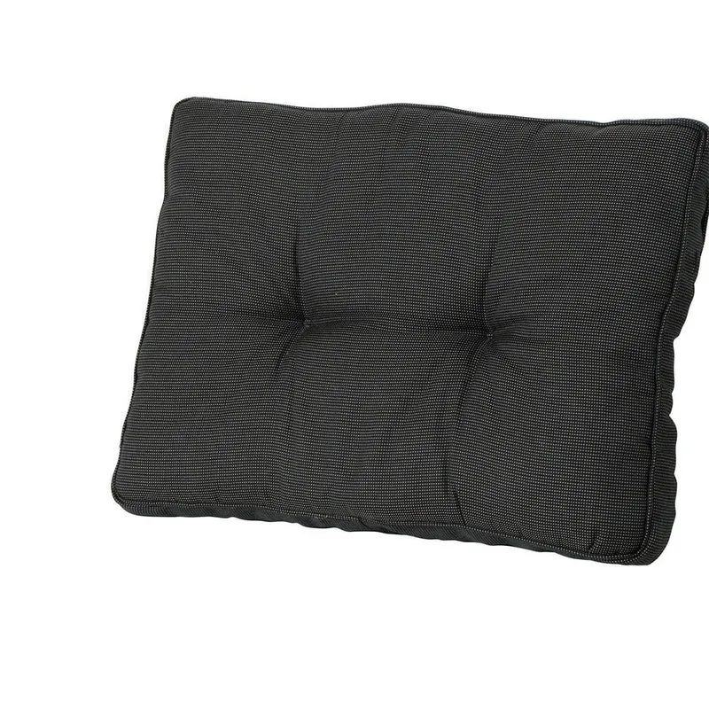 Madison Florance rugkussen Rib black 43x73 cm