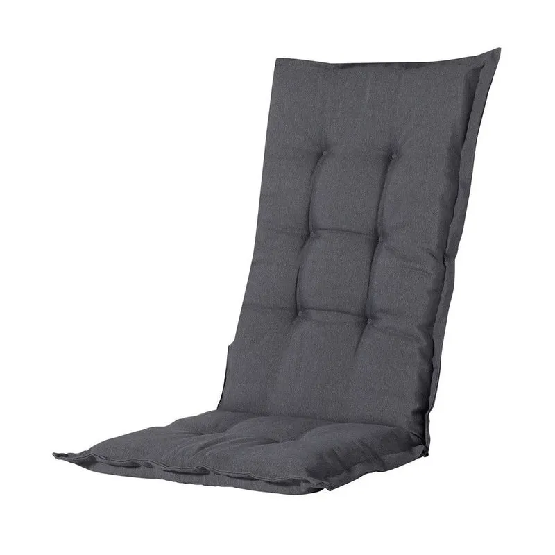 Madison stoelkussen hoge rug Panama grey 123x50 cm