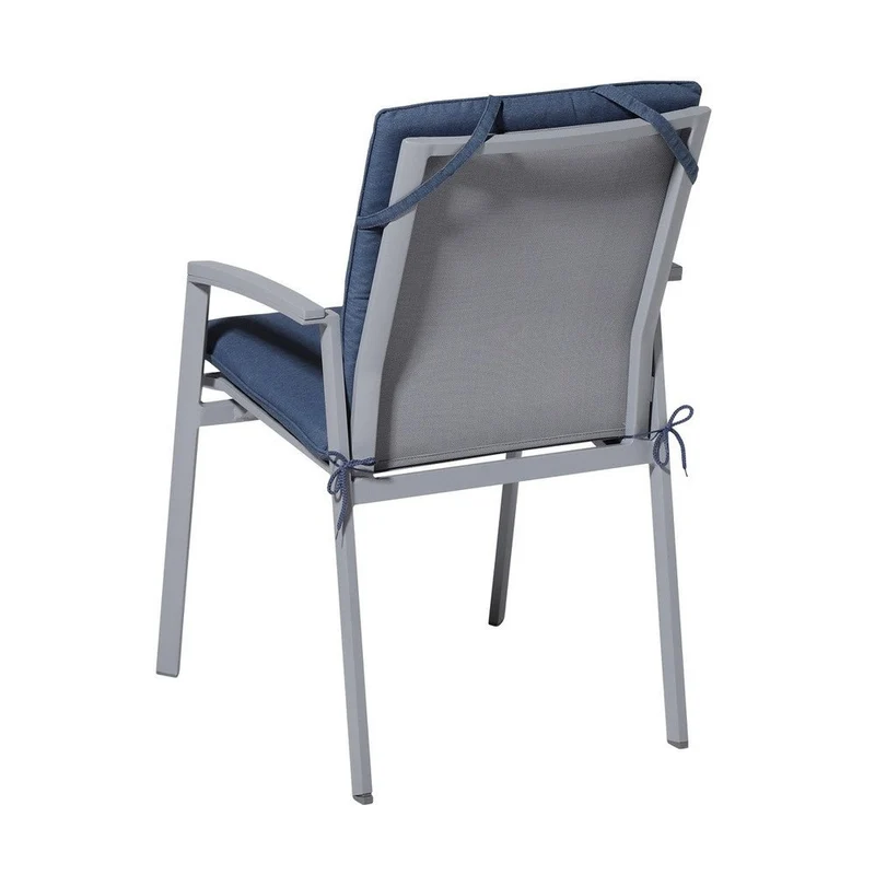 Madison stapelstoelkussen Panama safier blue 97x49 cm