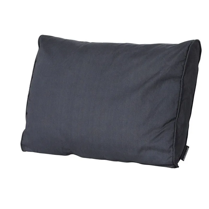 Madison lounge rugkussen Basic black 40x73 cm