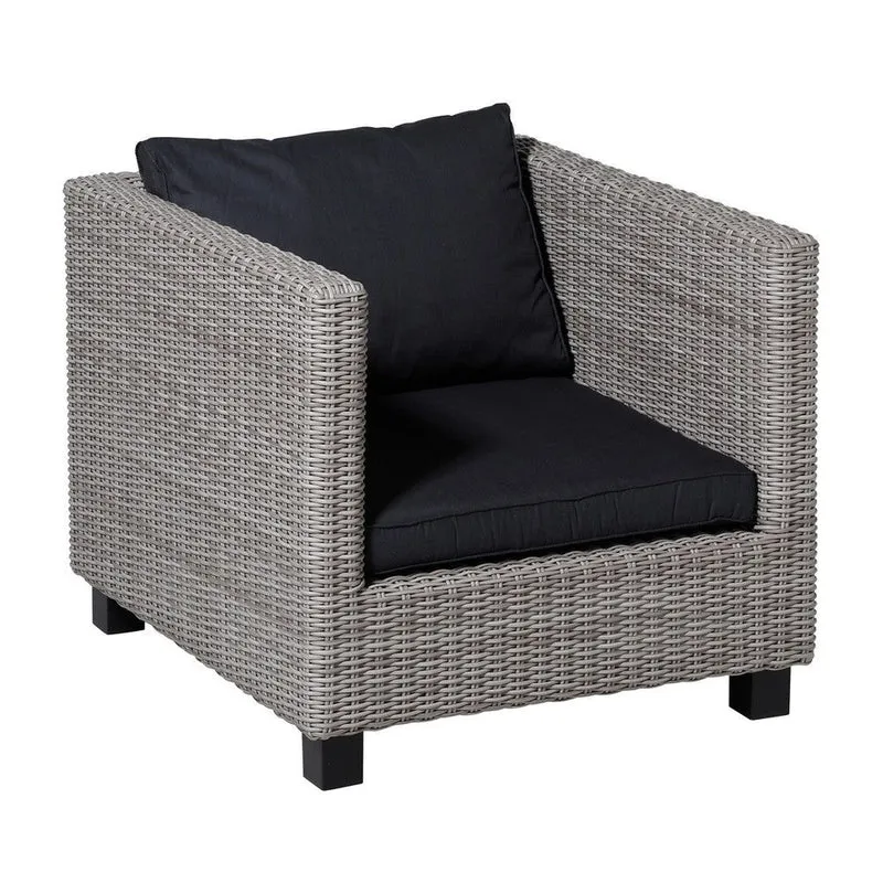 Madison lounge rugkussen Basic black 40x73 cm
