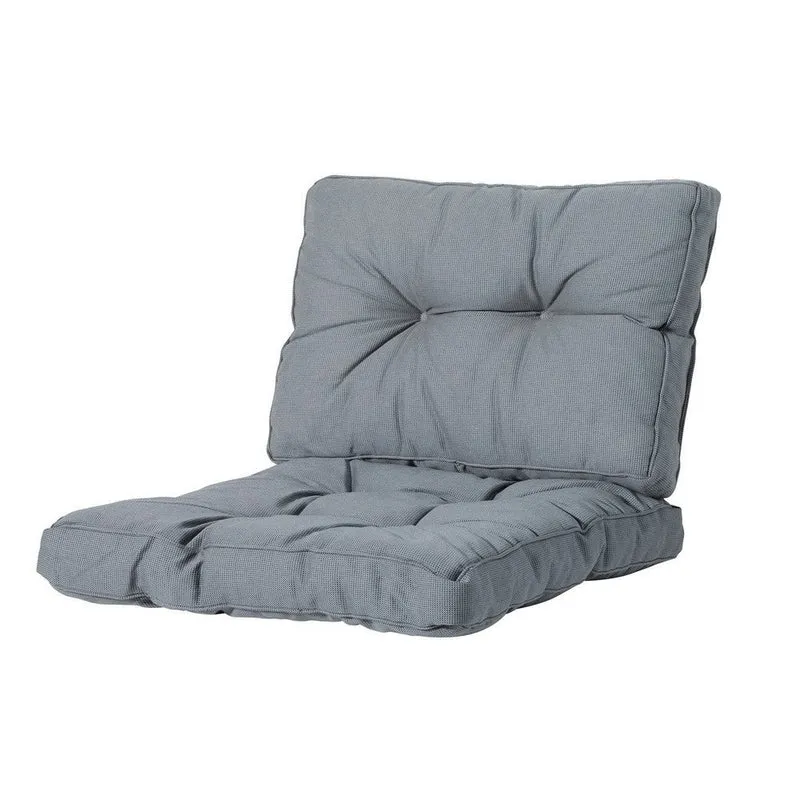 Madison Florance zitkussen Rib grey 60x60 cm