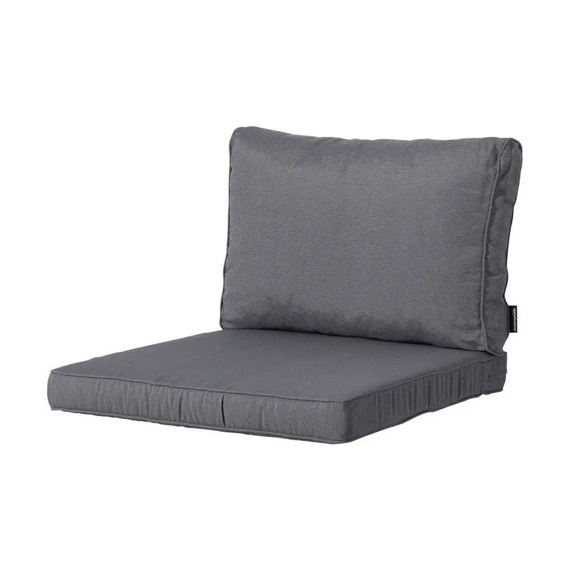 Madison lounge rugkussen Panama grey 40x60 cm