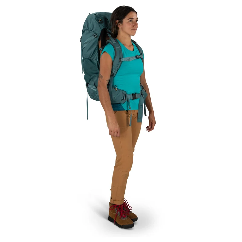 Osprey Renn 50 Women - Mochila de trekking 70 cm (cascade blue/melon orange)