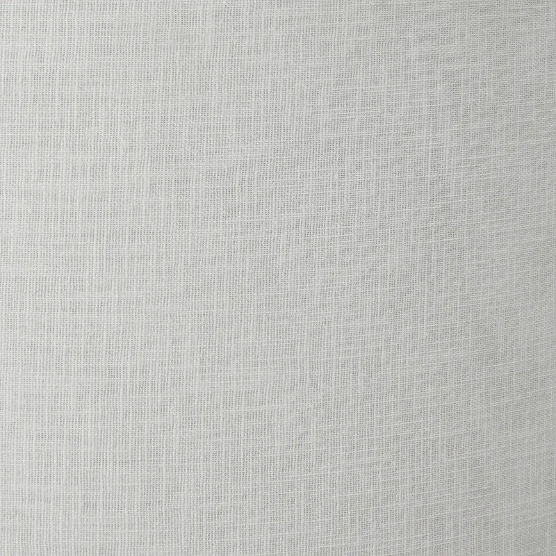 Kingsbury White Wash Carved Wood Table Lamp Base with Lino 30cm White Self Lined Linen Cylinder Lampshade