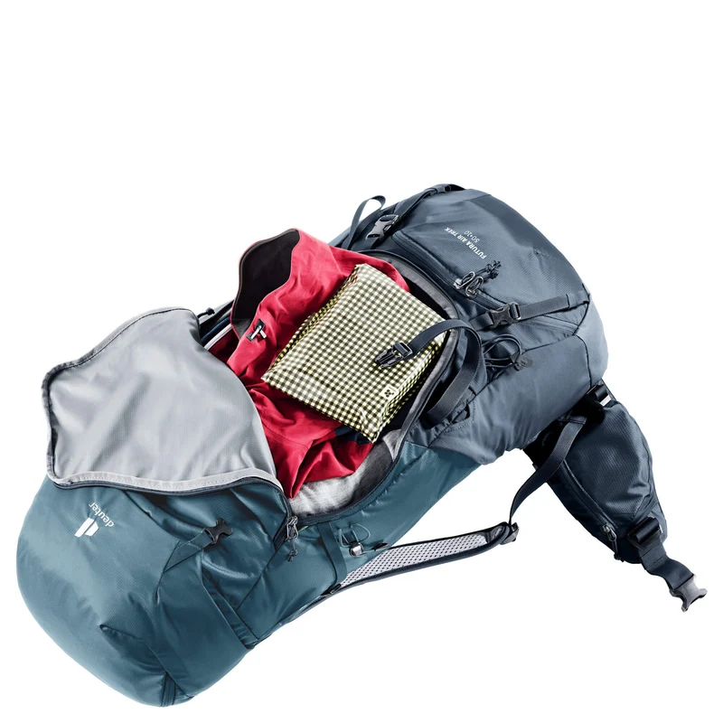 Deuter Futura Air Trek 50 + 10 - Mochila de trekking 75 cm expandible (atlantic-ink)
