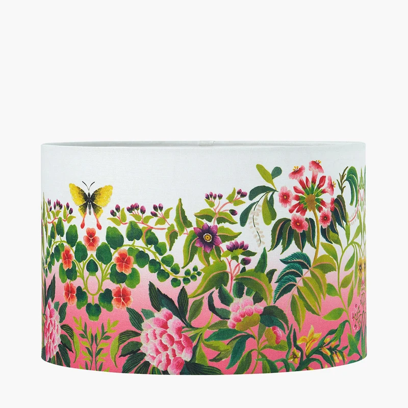 Ikebana 35cm Drum Shade Fuchsia
