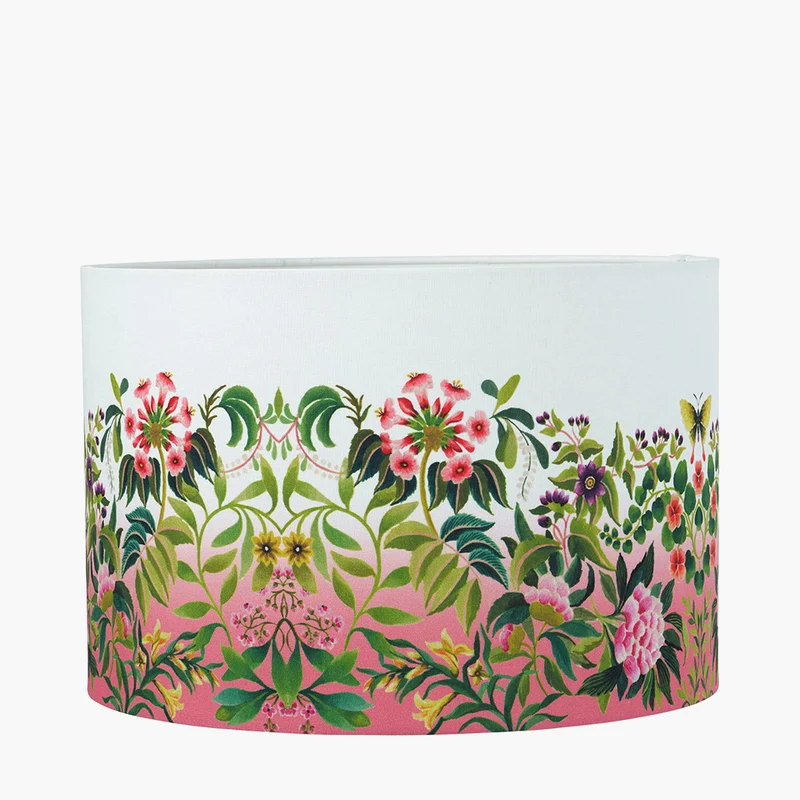 Ikebana 35cm Drum Shade Fuchsia