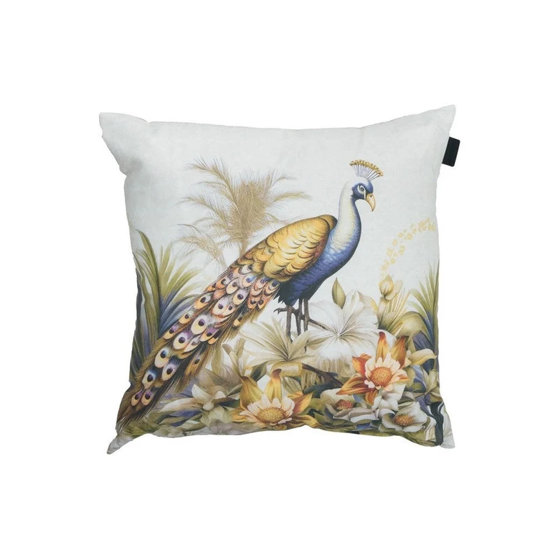 Madison sierkussen Flore purple 50x50 cm
