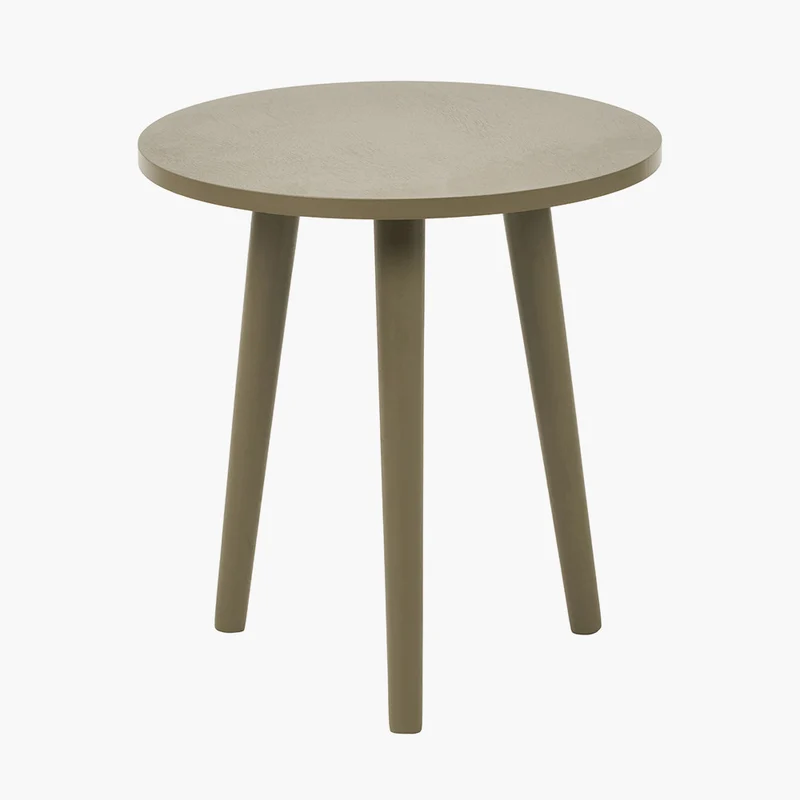 Croft Olive Pine Wood Side Table
