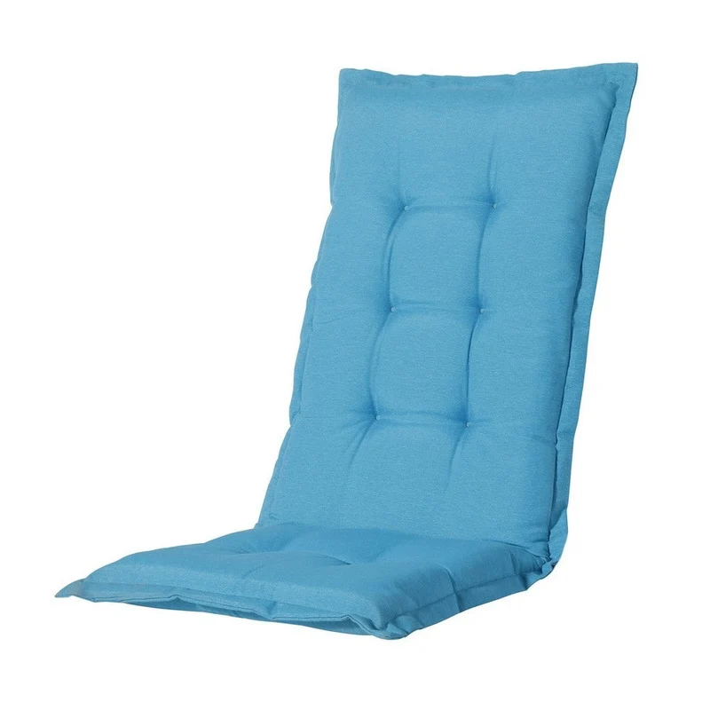 Madison stoelkussen hoge rug Panama aqua 123x50 cm