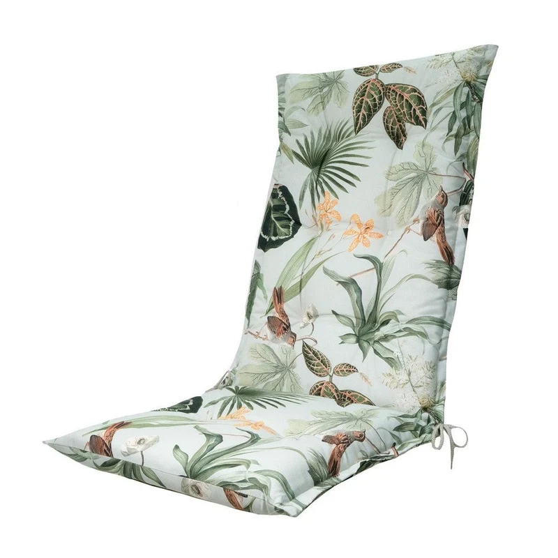 Madison stoelkussen hoge rug Outdoor+ Grasse green 123x50 cm