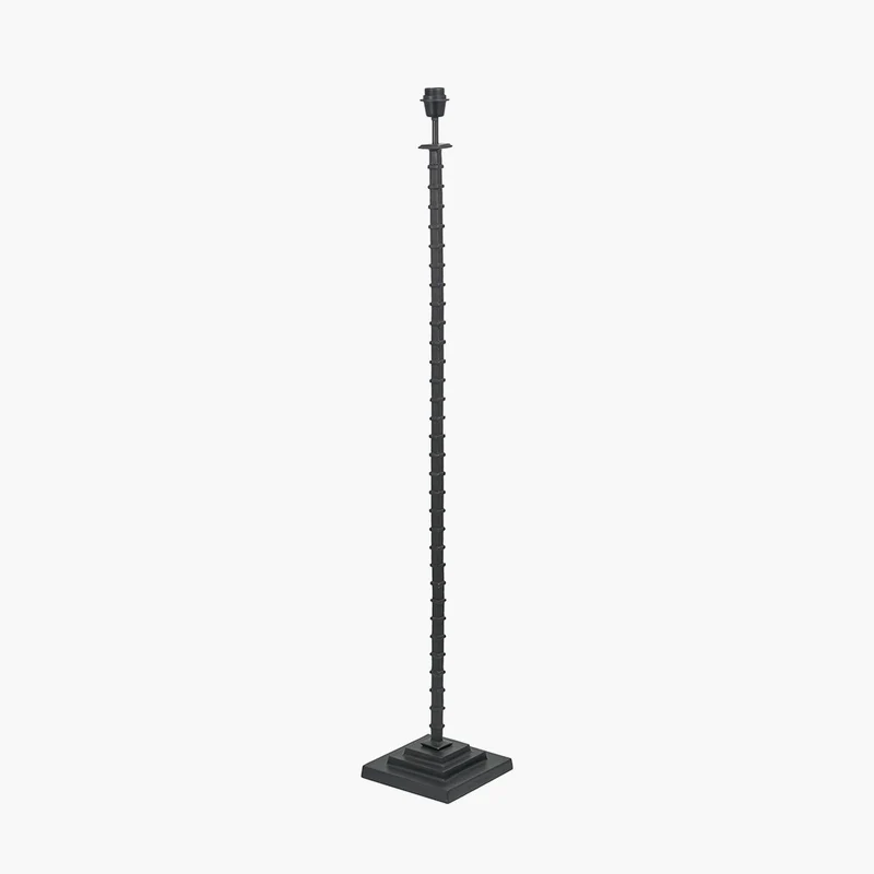 Everett Ribbed Metal Stick Floor Lamp Base