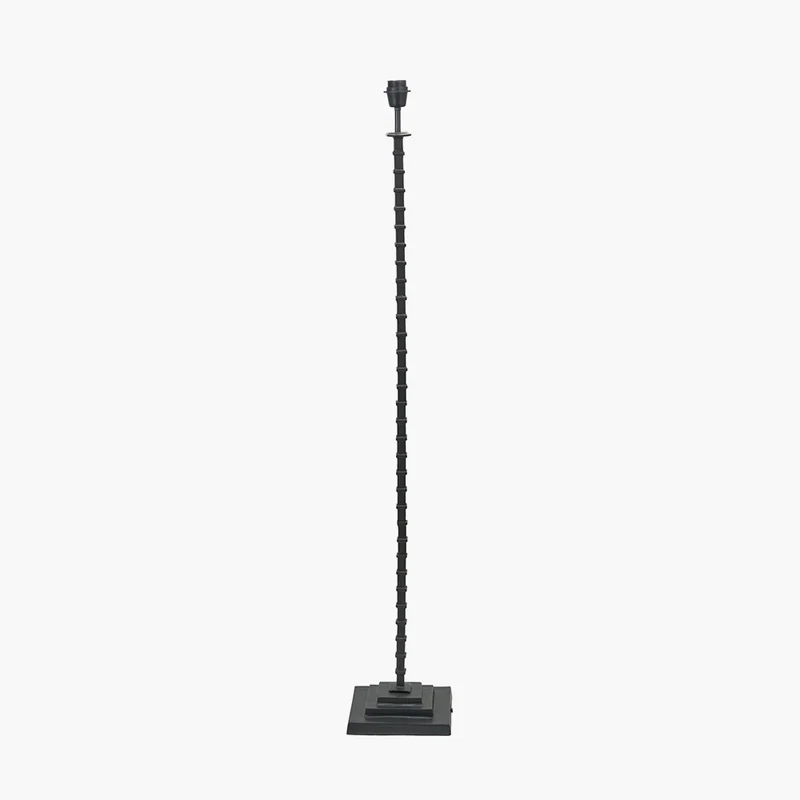 Everett Ribbed Metal Stick Floor Lamp Base