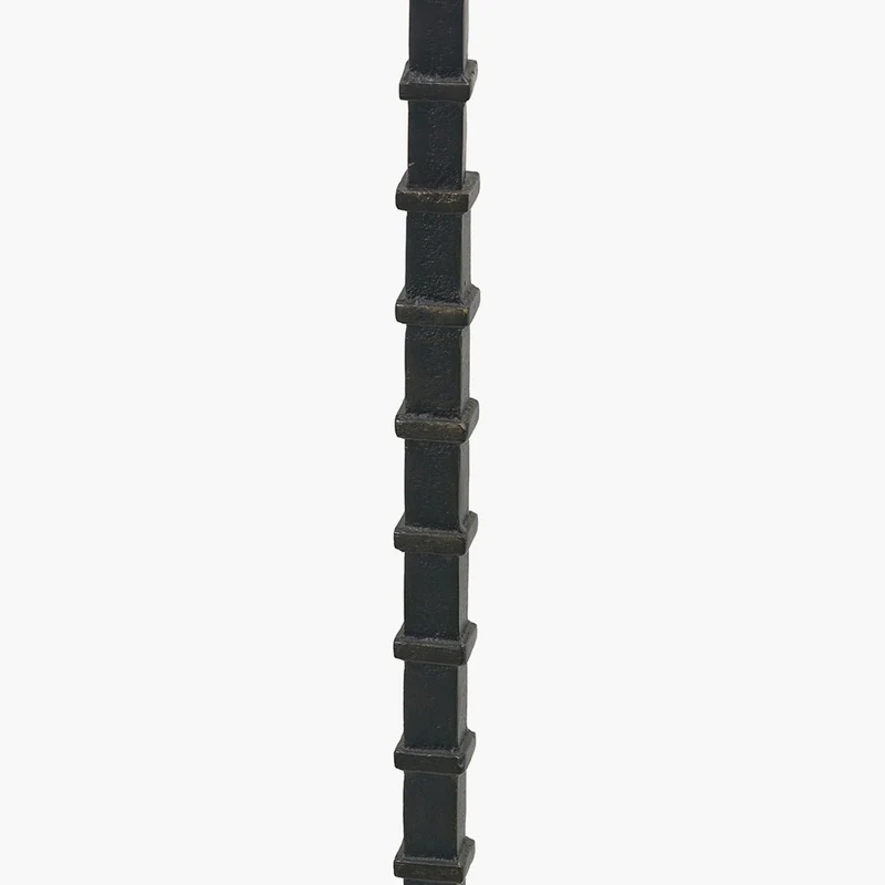 Everett Ribbed Metal Stick Floor Lamp Base