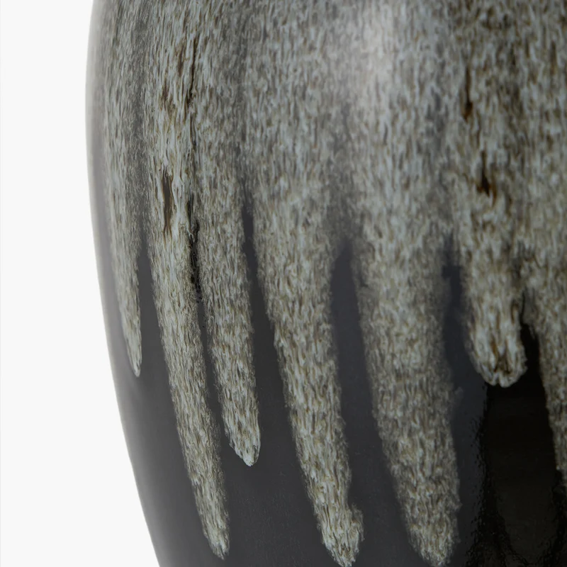 Esmalte Monochrome Drip Glaze Effect Ceramic Table Lamp