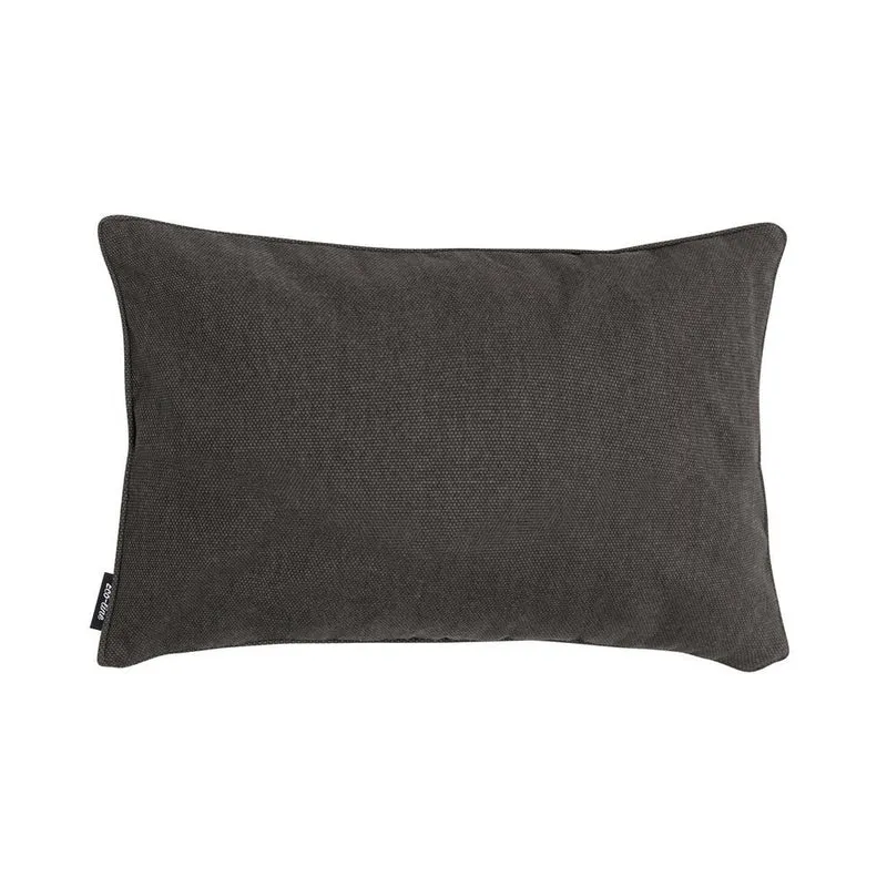Madison sierkussen Dark grey canvas eco+ 30x50 cm