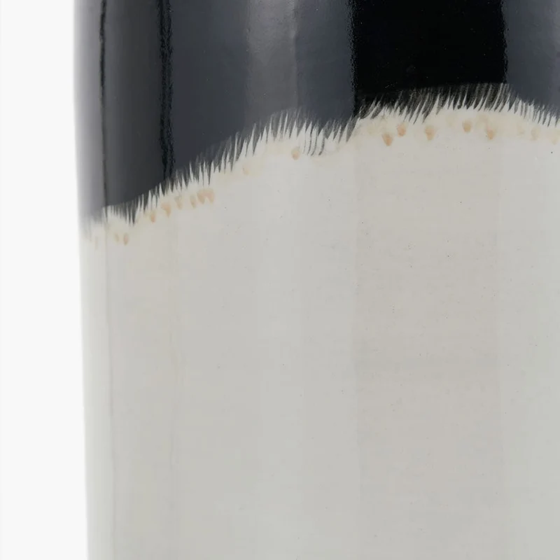 Arlese Monochrome Abstract Ceramic Table Lamp