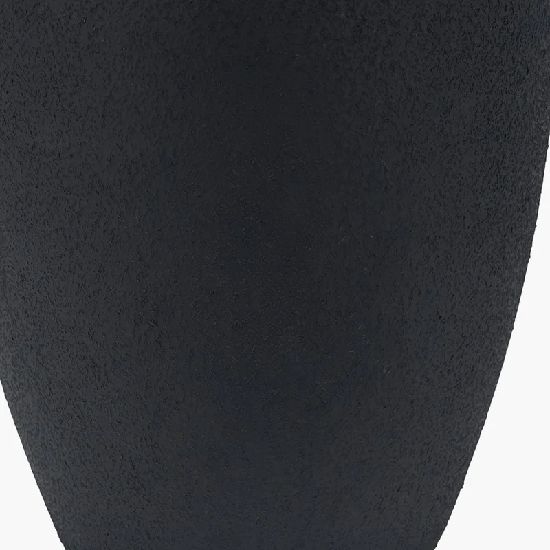 Areia Black Sand Textured Ceramic Table Lamp