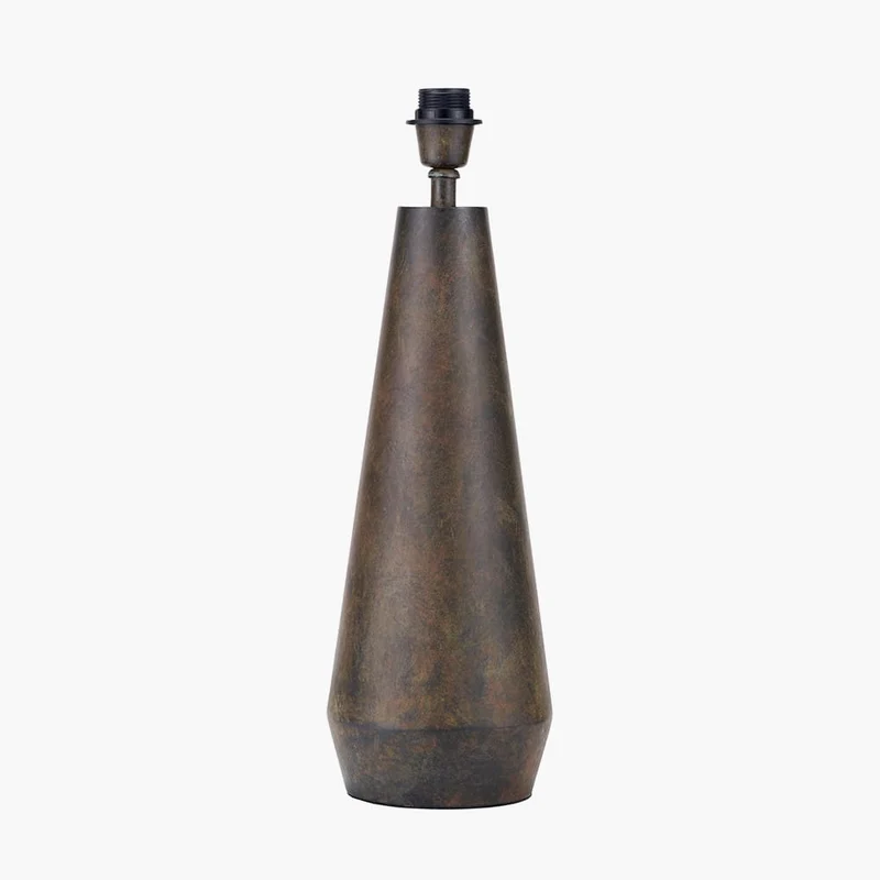 Arbor Verdi Gris Metal Conical Table Lamp Base