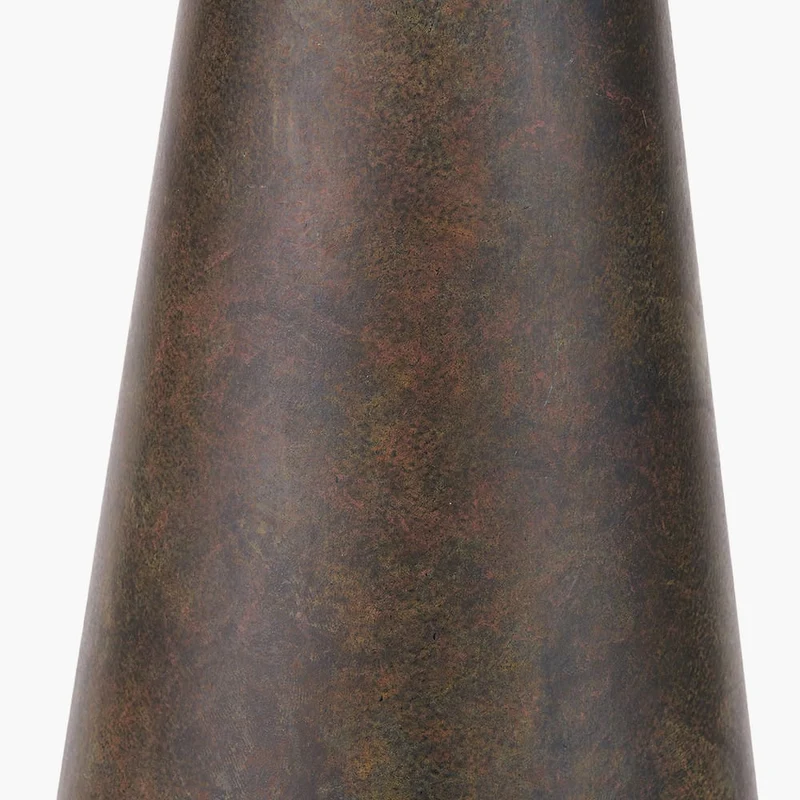 Arbor Verdi Gris Metal Conical Table Lamp Base