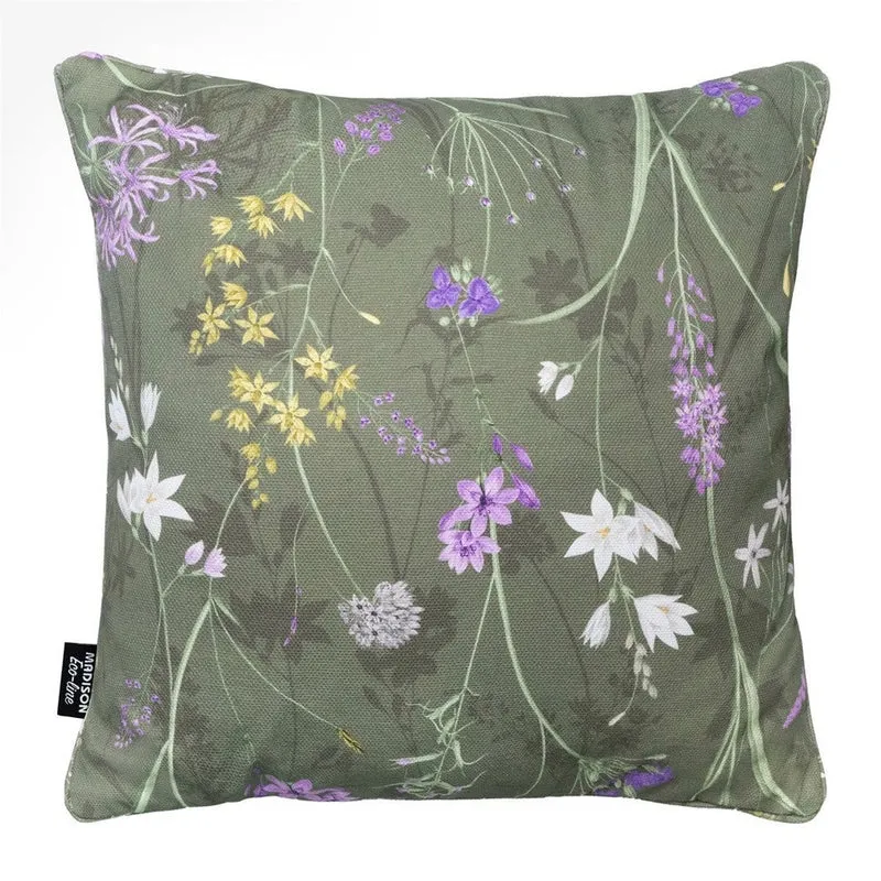 Madison sierkussen Donna green canvas eco+ 50x50 cm