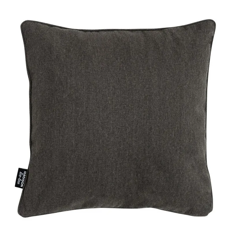 Madison sierkussen Dark grey canvas eco+ 50x50 cm