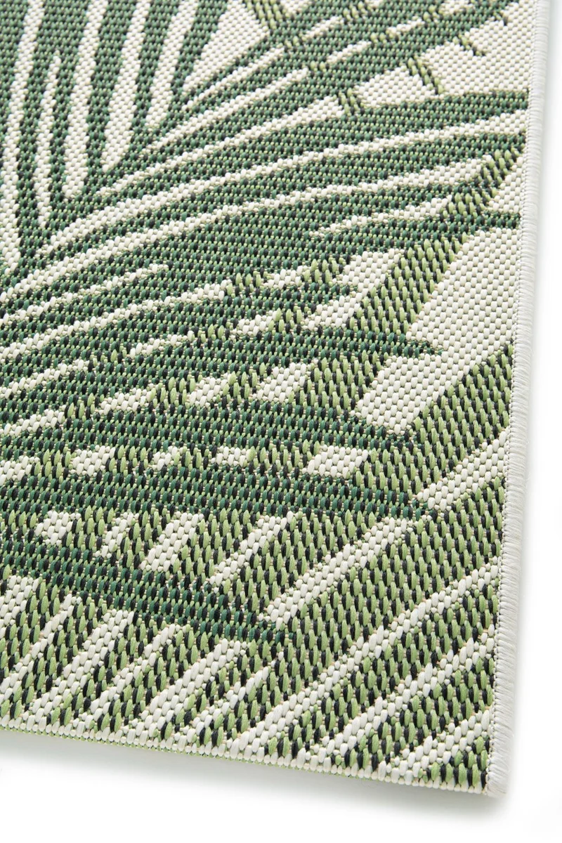 Garden Impressions Naturalis karpet 200x290 cm palm leaf green