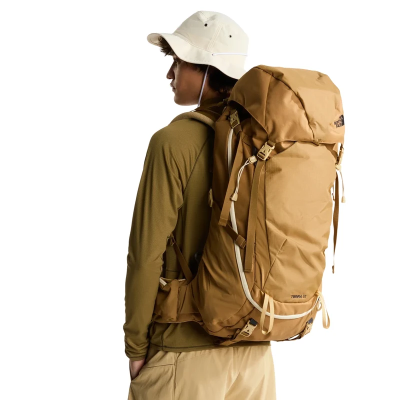 The North Face Terra 55 - Mochila de trekking S/M 61 cm (utility brown/khaki stone)