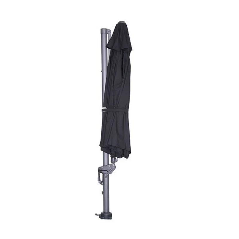 Hawaii zweefparasol - Ø350 cm - carbon black - zwart