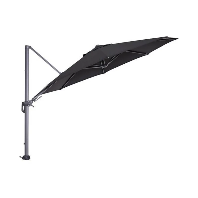 Hawaii zweefparasol - Ø350 cm - carbon black - zwart