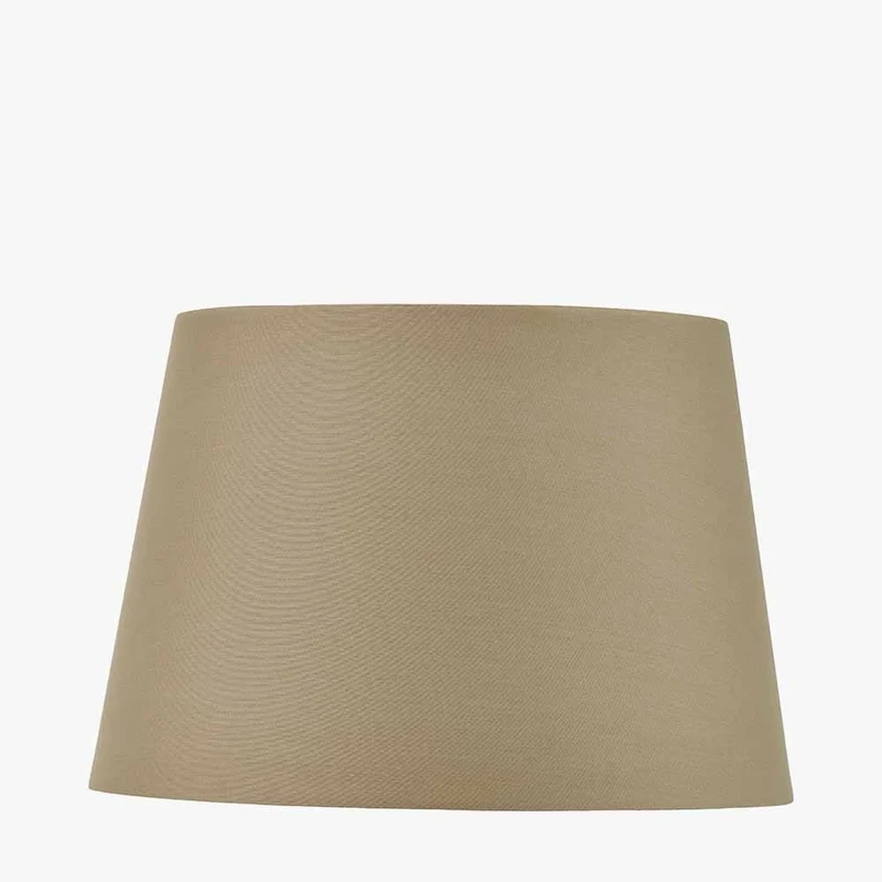 Adelaide 35cm Taupe Tapered Cotton Mix Lampshade