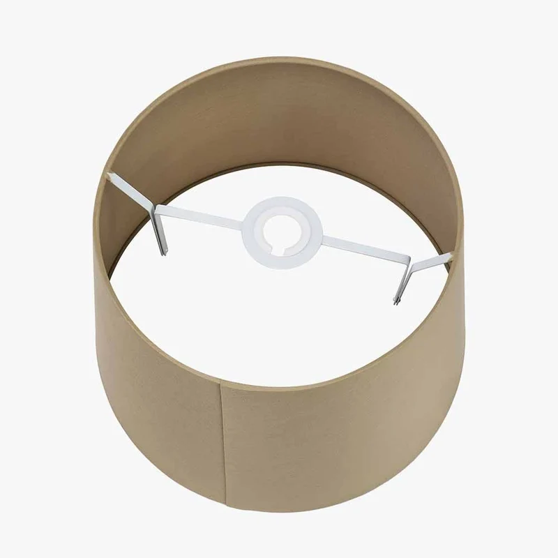 Adelaide 35cm Taupe Tapered Cotton Mix Lampshade