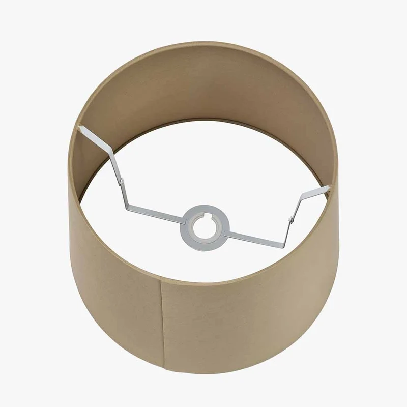 Adelaide 35cm Taupe Tapered Cotton Mix Lampshade