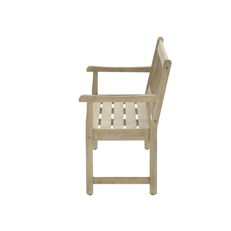 Paco houten tuinbank 150cm - eucalyptus white wash
