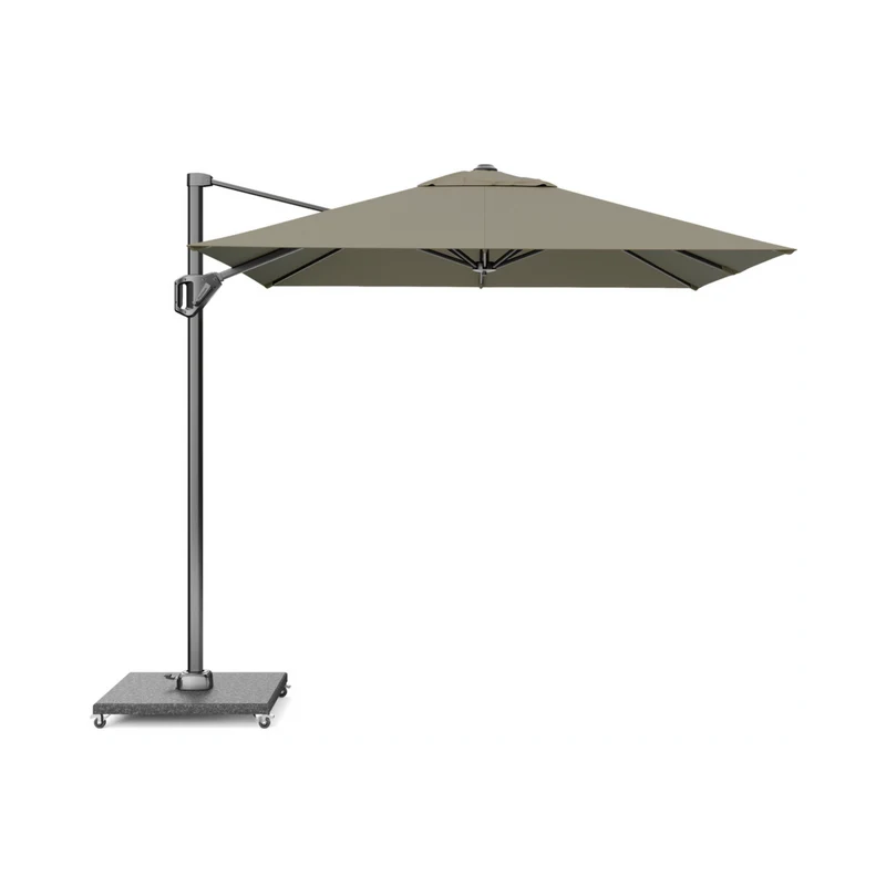 Platinum Sun & Shade zweefparasol Voyager T¹ 250x250 taupe