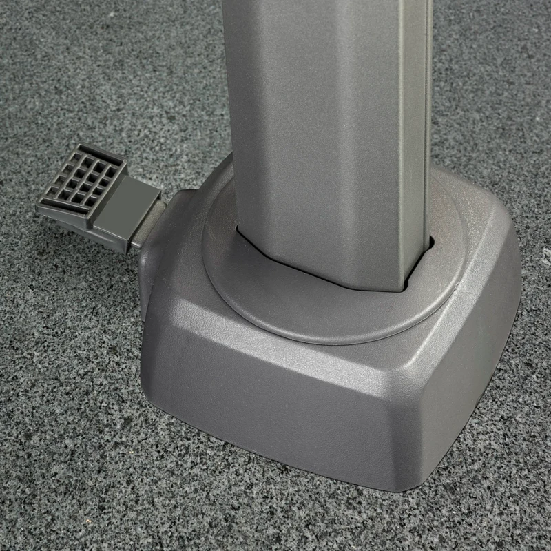 Platinum Sun & Shade zweefparasol Voyager T¹ 250x250 taupe