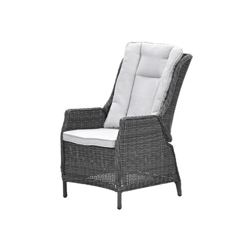 Osborne verstelbare tuinstoel wicker - earl grey - valley sand